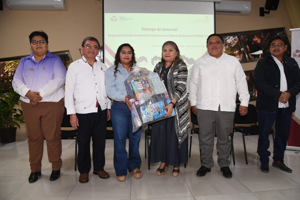 CONTINÚA SEDUC FORTALECIENDO LA ATENCIÓN DE NIÑAS, NIÑOS Y ADOLESCENTES CON DISCAPACIDAD Y APTITUDES SOBRESALIENTES