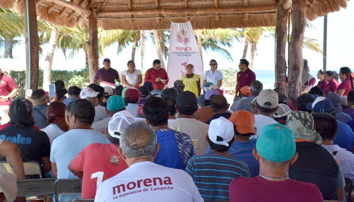 ARRANCA EN CAMPECHE EL PAGO DEL PROGRAMA DE VEDA Y BAJA CAPTURA 2025 EN APOYO AL SECTOR PESQUERO