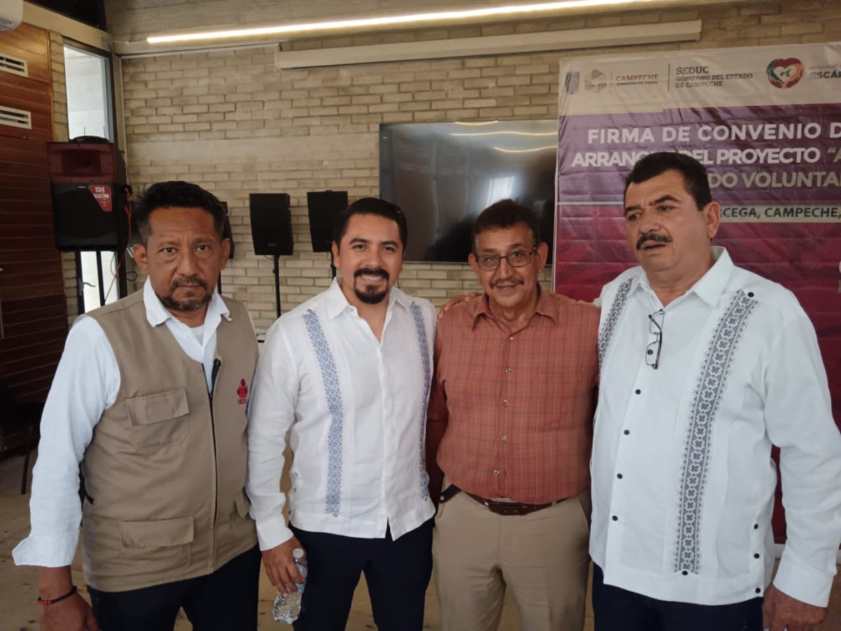 ICAT PLANTEL ESCÁRCEGA, SE UNE A LA SUMA DE VOLUNTADES EN LA ALFABETIZACIÓN JAGUAR EN EL MUNICIPIO DE ESCÁRCEGA