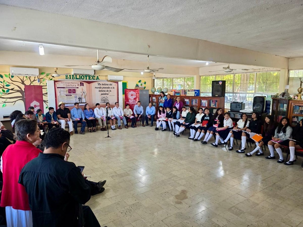 CONMEMORA SEDUC 100 AÑOS DE LA EDUCACIÓN SECUNDARIA CON "MARATONES POR LA LECTURA"