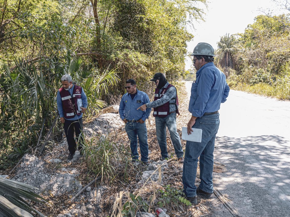 VISITA TRAMO CARRETERO CIUDAD DEL SOL- LA JOYA, CHAMPOTÓN