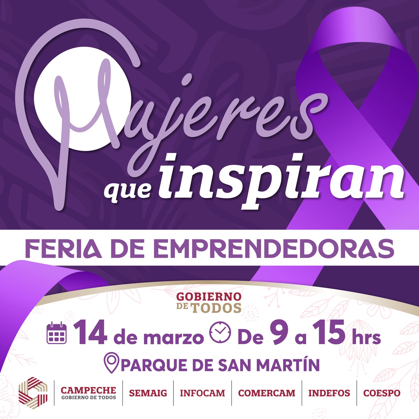 PRIMERA FERIA DE EMPRENDEDORAS: MUJERES QUE INSPIRAN