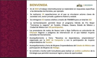 LA EXPO FERIA “NOSOTRAS NO DEPENDEMOS, EMPRENDEMOS” SE CONSOLIDA A NIVEL NACIONAL POR INMUJERES