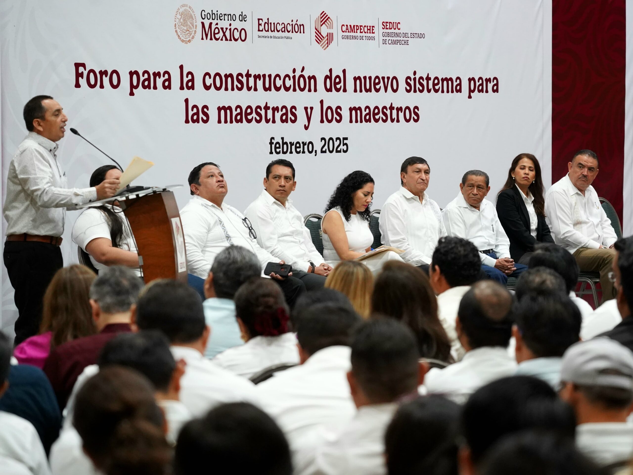 REALIZA SEDUC FORO ESTATAL PARA LA CONSTRUCCIÓN DEL NUEVO SISTEMA PARA LAS MAESTRAS Y MAESTROS