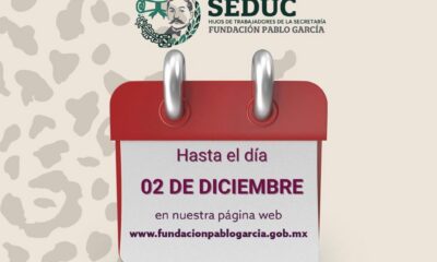 FUNDACIÓN PABLO GARCÍA AMPLÍA LA CONVOCATORIA DE LAS BECAS SEDUC