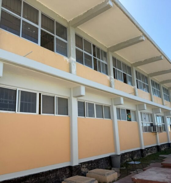 SE LLEVAN A CABO REPARACIONES EN LA ESCUELA PRIMARIA MARÍA DEL CARMEN POBLACIONES