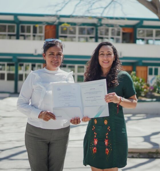 ENTREGA DE CERTIFICACION ISO 9001 AL CONALEP PLANTEL CIUDAD DEL CARMEN