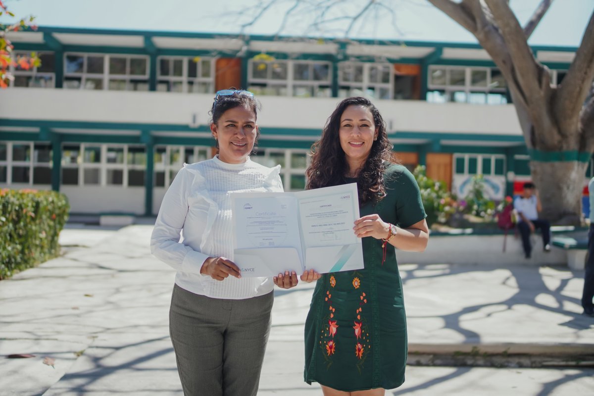 ENTREGA DE CERTIFICACION ISO 9001 AL CONALEP PLANTEL CIUDAD DEL CARMEN