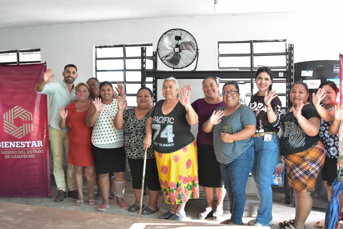 COMEDOR COMUNITARIO EN MONCLOVA, CANDELARIA, RECIBE EQUIPAMIENTO
