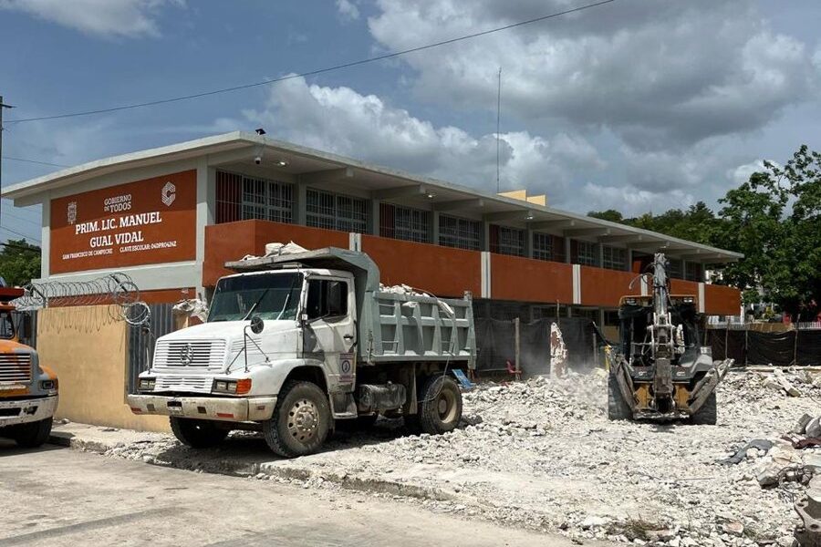 OBRAS EN BENEFICIO DE ESTUDIANTES EN LA ESCUELA PRIMARIA MANUEL GUAL VIDAL