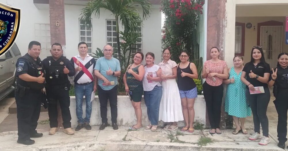 CONFORMAN RED VECINAL Y FORTALECEN ACCIONES DE PREVENCIÓN CIUDADANA