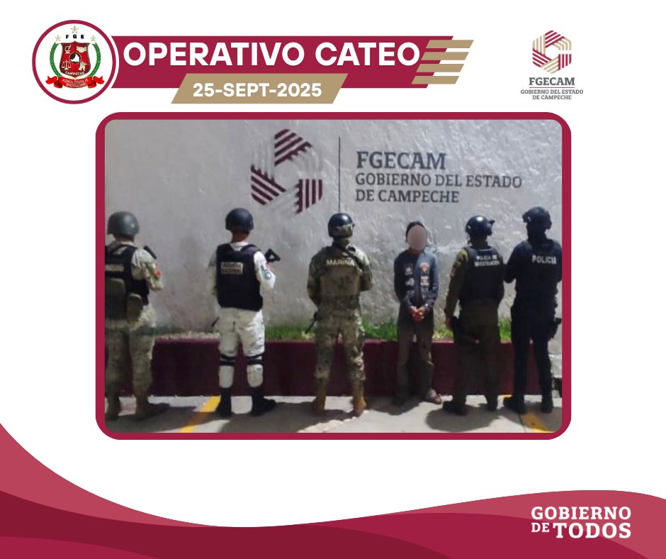 FGECAM CONTINÚA CON EL COMBATE AL NARCOMENUDEO