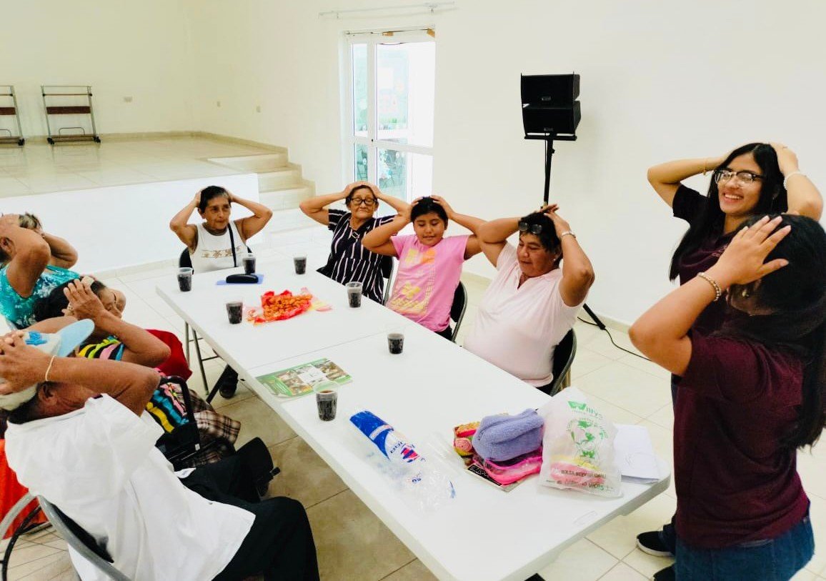SE INAUGURA CLUB DEL ADULTO MAYOR EN LAS INSTALACIONES DEL CENTRO DE DESARROLLO COMUNITARIO AMPLIACIÓN POLVORÍN