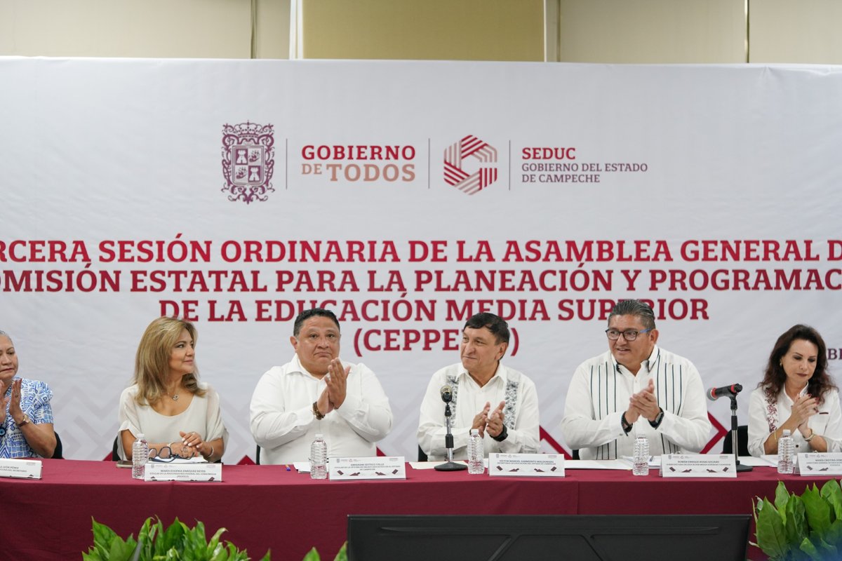 CONALEP CAMPECHE PARTICIPE DE LA 3ERA SESIÓN ORDINARIA CEPPEMS 2025