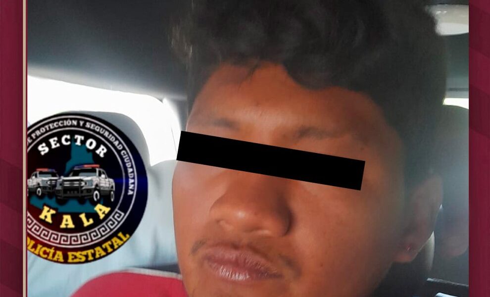 DETENCIÓN POR ROBO A CASA HABITACIÓN EN LA COLONIA 20 DE NOVIEMBRE