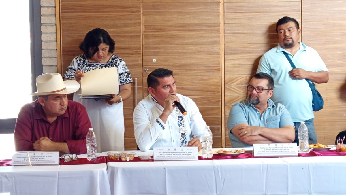 REFUERZAN MUNICIPIOS ACCIONES EN 1ª REUNIÓN DE LA RED CAMPECHANA DE MUNICIPIOS POR LA SALUD 2025–2027