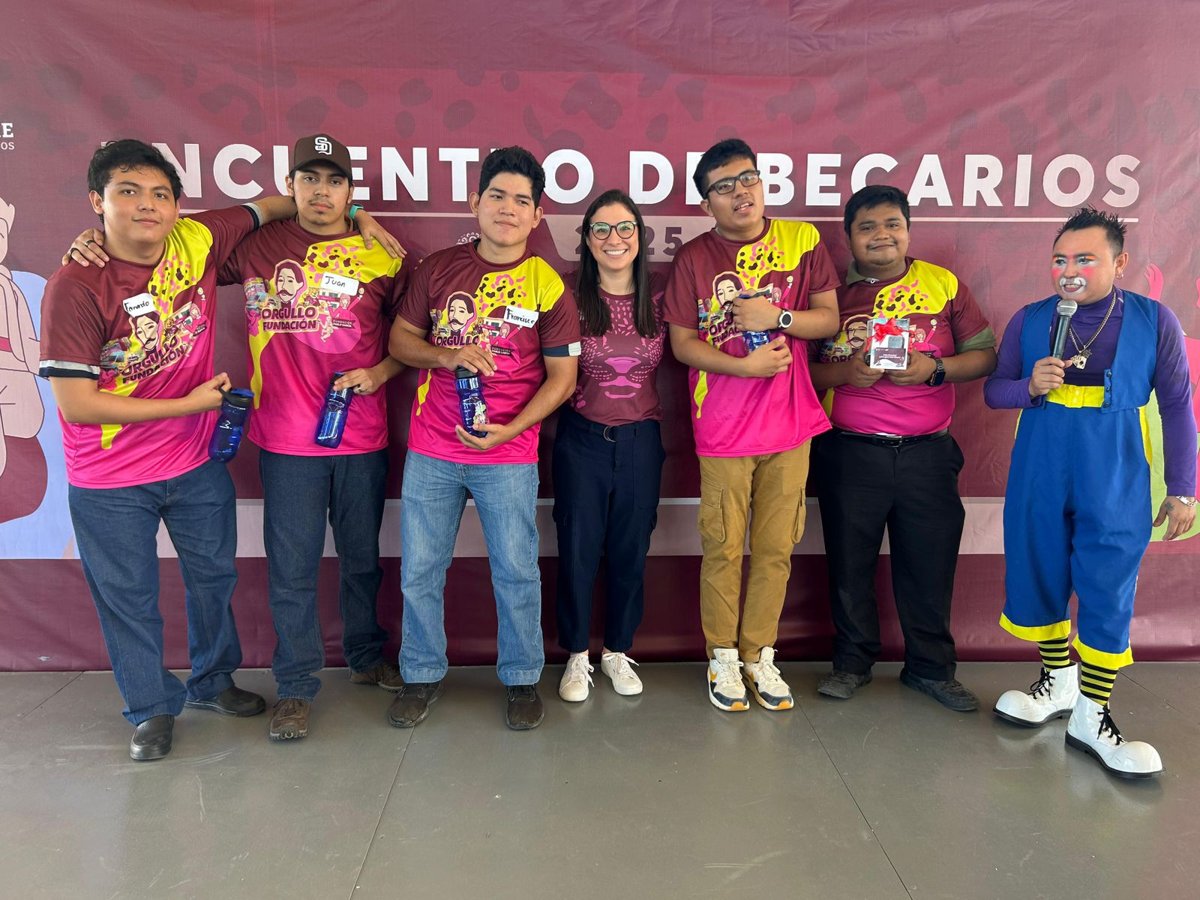FUNDACIÓN PABLO GARCÍA REALIZA ENCUENTRO DE BECARIOS 2025 Y ENTREGA DE BECAS SÚPERA FASE 2 EN CIUDAD DEL CARMEN