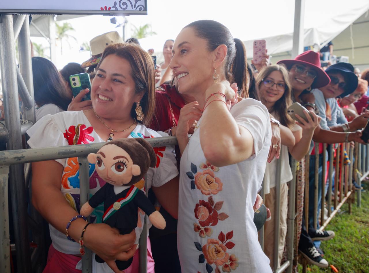 LA PRESIDENTA, CLAUDIA SHEINBAUM PARDO, ANUNCIÓ EL DESARROLLO DEL PUERTO DE SEYBAPLAYA Y EL RESPALDO TOTAL AL ESTADO DE CAMPECHE