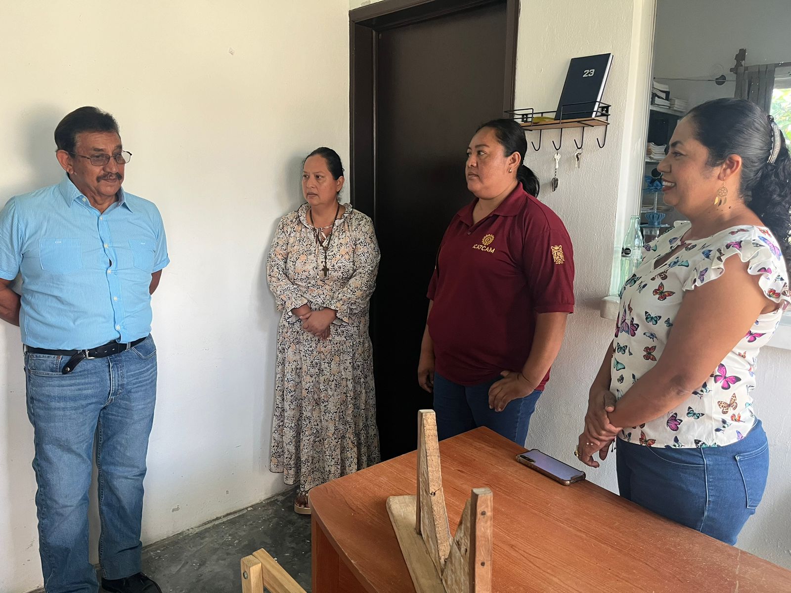 ICAT 03 PLANTEL ESCÁRCEGA Y JUNTA DE MAMANTEL SE UNEN EN BENEFICIO DE LA POBLACIÓN, PROXIMA APERTURA DEL CURSO DE DIFERENTES PUNTADAS PARA URDIDO DE HAMACA