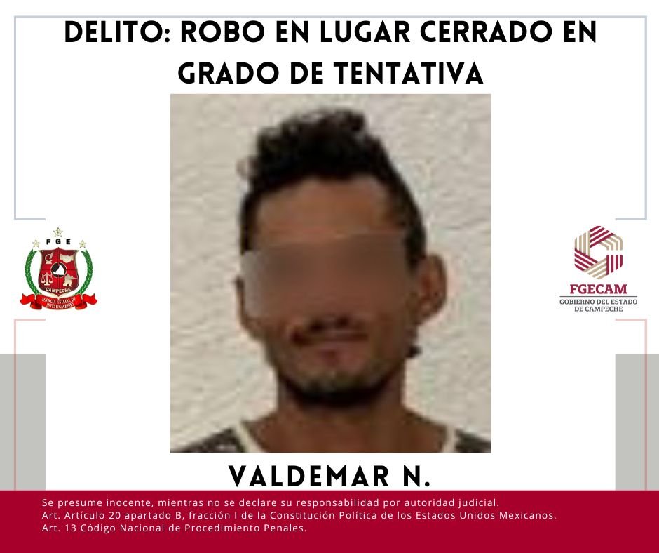 CUMPLE FGECAM 20 ÓRDENES DE APREHENSIÓN EN JUNIO