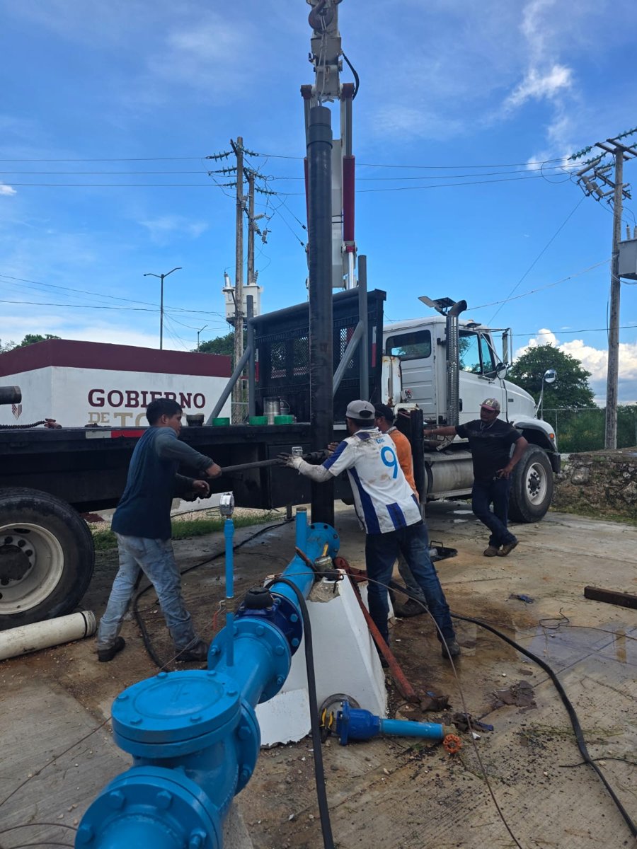 INICIA LA CAPAE LA CONSTRUCCIÓN DE LA SEGUNDA ETAPA DEL SISTEMA DE AGUA POTABLE EN BONFIL