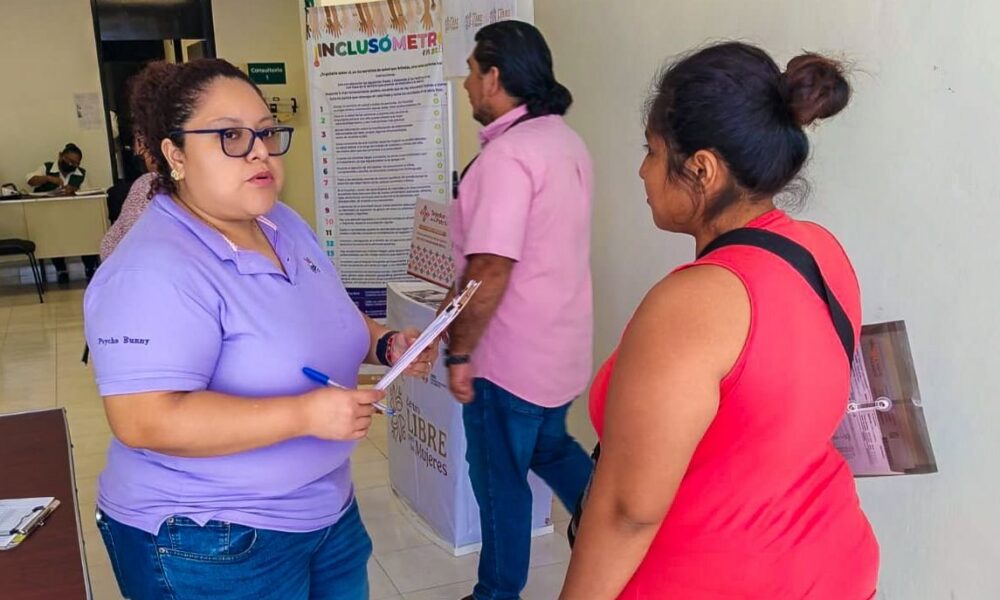 EL CENTRO LIBRE DEL MUNICIPIO DE CARMEN CONTINÚA ACERCANDO INFORMACIÓN Y ATENCIÓN DIRECTA A MUJERES EN LA UNIDAD DE SALUD IMSS BIENESTAR CESSA
