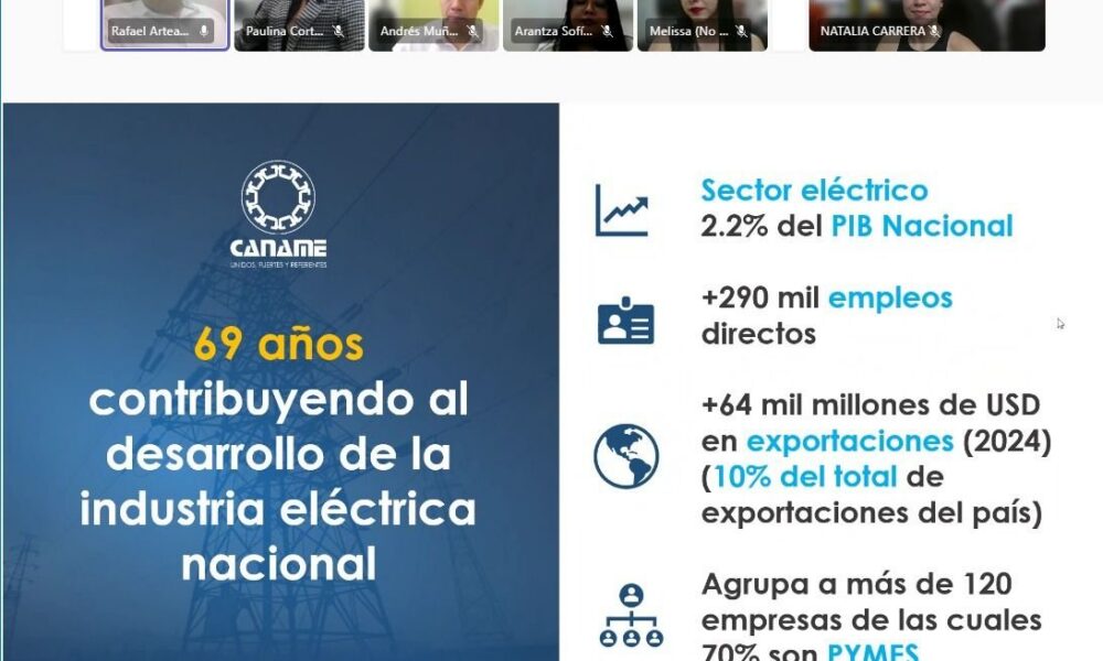 REUNIÓN ENTRE LA AGENCIA DE ENERGÍA Y LA CANAME