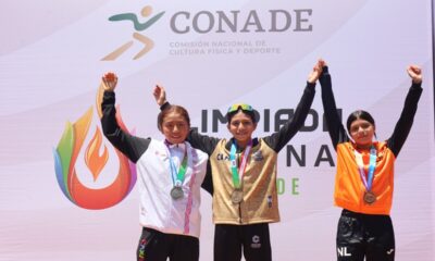 CAMPECHE GANA ORO HISTÓRICO Y BRONCE EN DUATLÓN EN LA OLIMPIADA NACIONAL 2026