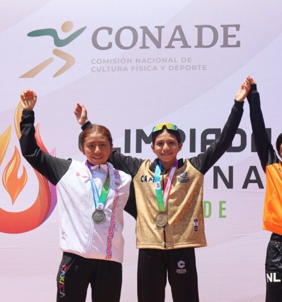 CAMPECHE GANA ORO HISTÓRICO Y BRONCE EN DUATLÓN EN LA OLIMPIADA NACIONAL 2026