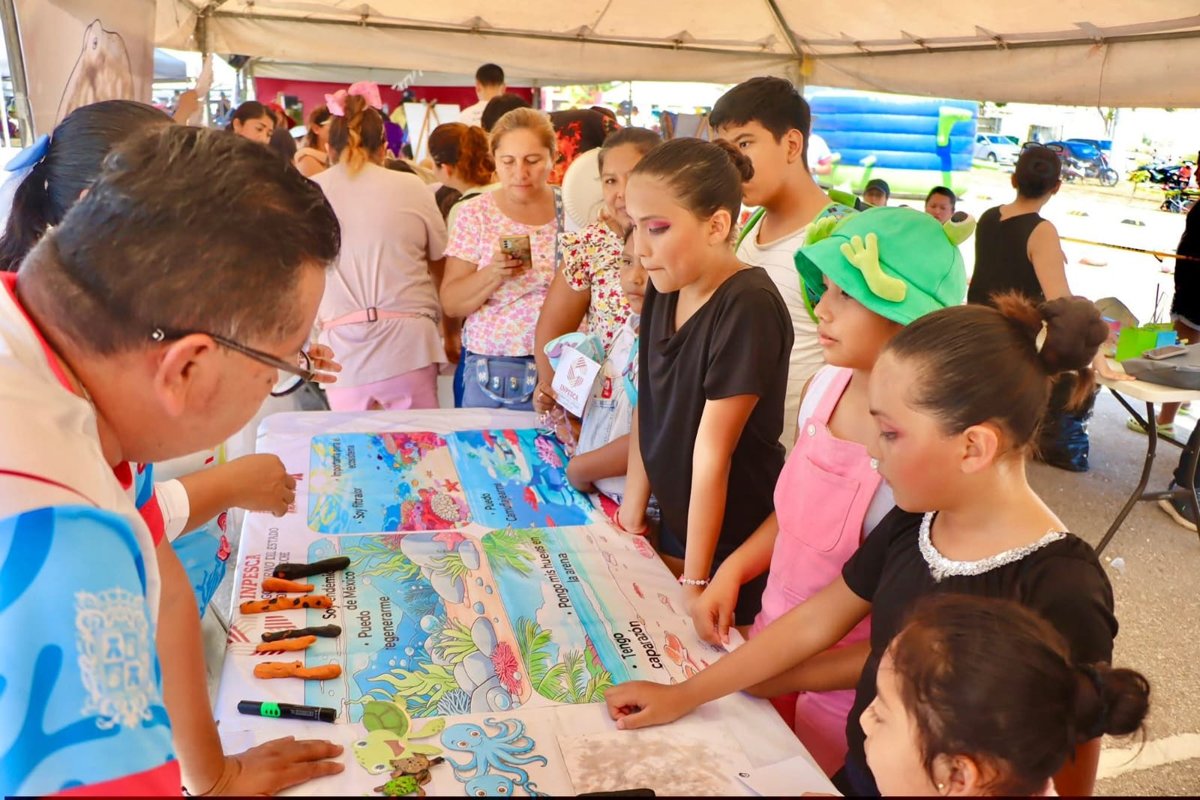 Festival Infantil Mar de Juegos reunió a más de 4,200 asistentes en Campeche