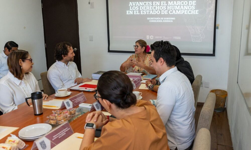 FORTALECE SEGOB CAMPECHE AGENDA DE DERECHOS HUMANOS EN COORDINACIÓN CON ONU-DH
