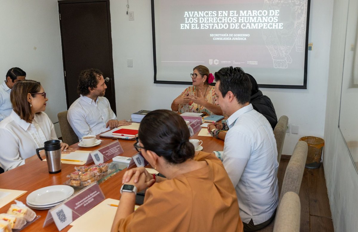 FORTALECE SEGOB CAMPECHE AGENDA DE DERECHOS HUMANOS EN COORDINACIÓN CON ONU-DH