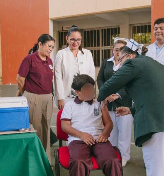 INICIA SEMANA NACIONAL DE VACUNACIÓN EN LA ESCUELA PRIMARIA "PRESIDENTE ADOLFO RUIZ CORTINES"