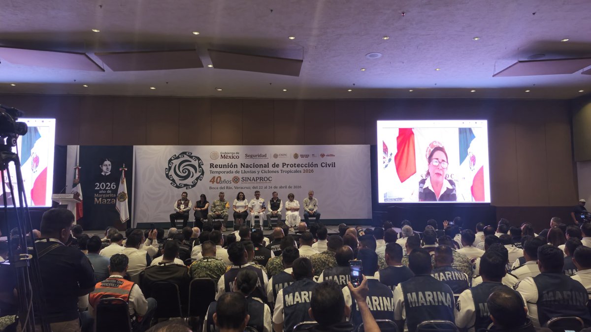 *PARTICIPA TITULAR DE SEPROCI EN REUNIÓN NACIONAL ANTE LA PRÓXIMA TEMPORADA DE LLUVIAS Y CICLONES TROPICALES 2026*