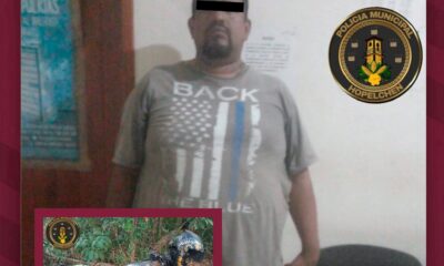 MASCULINO DETENIDO EN HOPELCHÉN