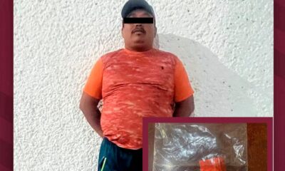 MASCULINO DETENIDO EN POLVORÍN