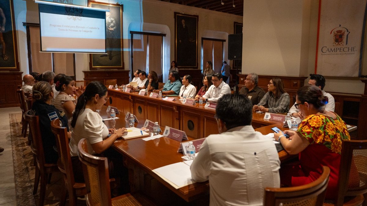REFUERZAN ACCIONES CONTRA LA TRATA DE PERSONAS EN CAMPECHE
