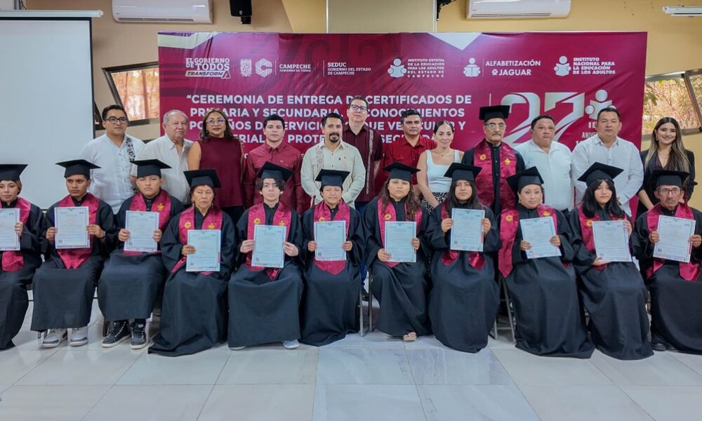 *“EL IEEA CELEBRA 27 AÑOS DE COMPROMISO CON LA EDUCACIÓN DE JÓVENES Y ADULTOS.”*