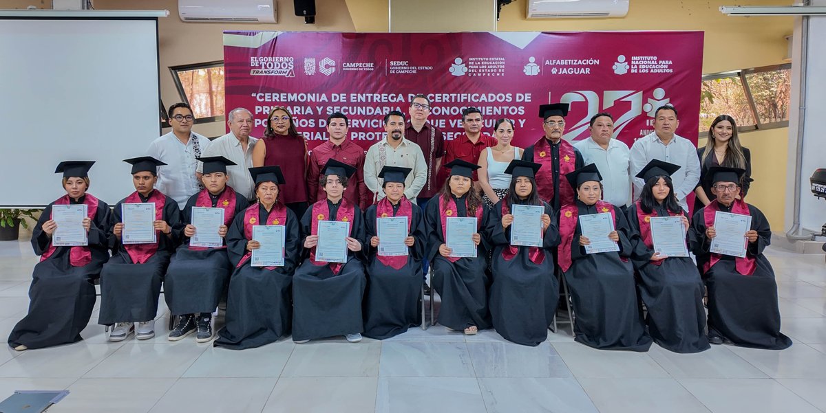 *“EL IEEA CELEBRA 27 AÑOS DE COMPROMISO CON LA EDUCACIÓN DE JÓVENES Y ADULTOS.”*
