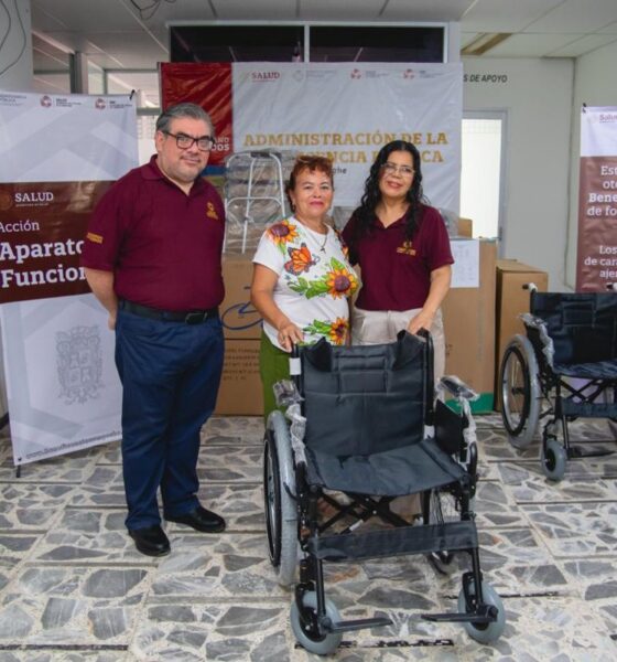 ENTREGA ABP CAMPECHE 222 APARATOS FUNCIONALES A PERSONAS EN SITUACIÓN DE VULNERABILIDAD