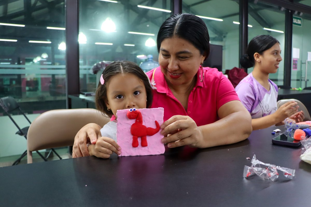 "MODELANDO HISTORIAS", CON MEMO PLASTILINA DETONA LA CREATIVIDAD DE NIÑAS Y NIÑOS EN LA ARROCERA