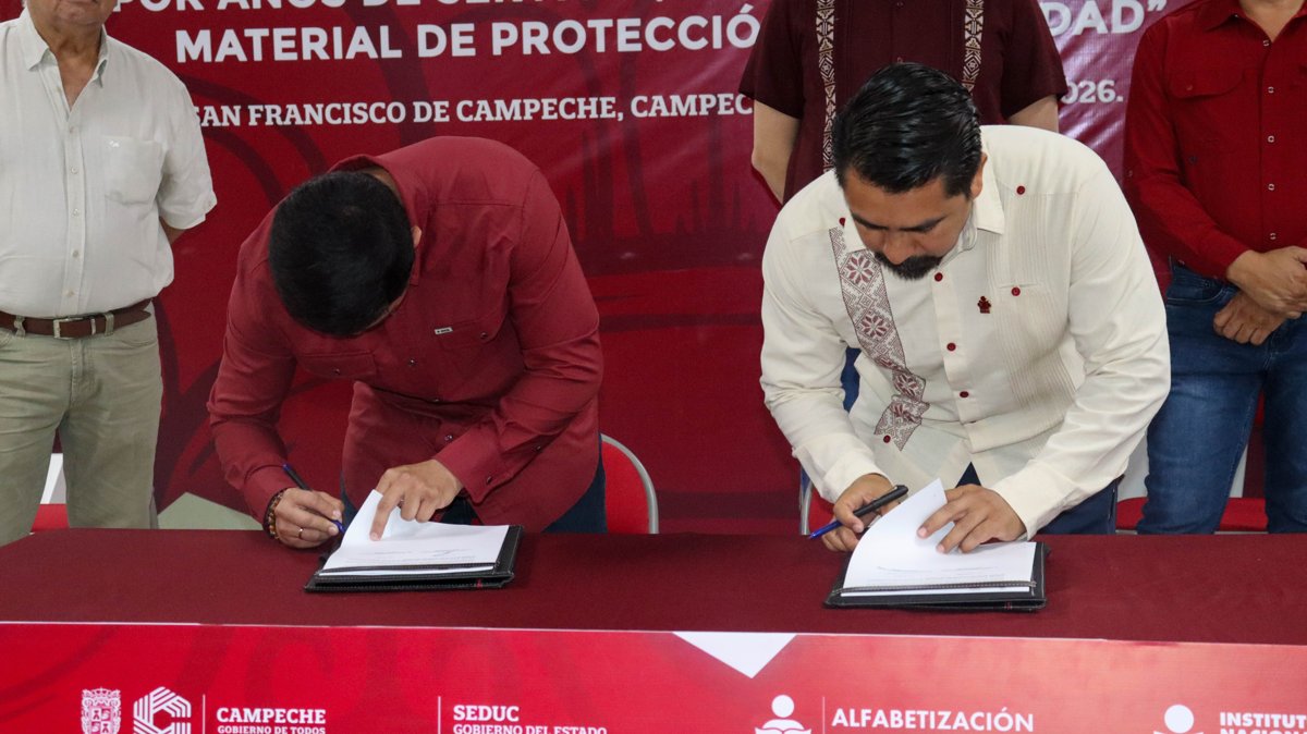 “EL IEEA CAMPECHE Y EL ICATCAM UNEN ESFUERZOS PARA TRANSFORMAR LA VIDA DE JÓVENES Y ADULTOS”