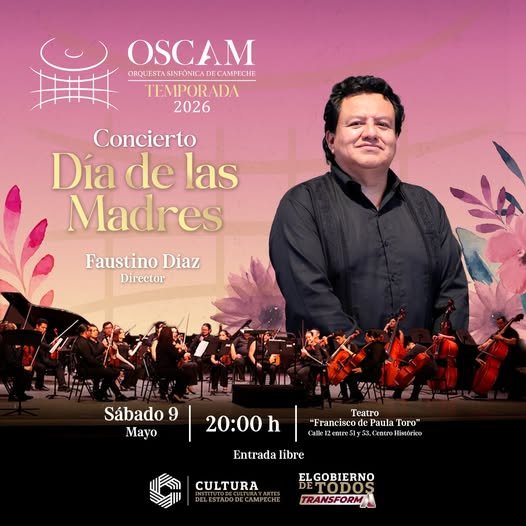 OSCAM OFRECERÁ CONCIERTO ESPECIAL POR EL DÍA DE LAS MADRES