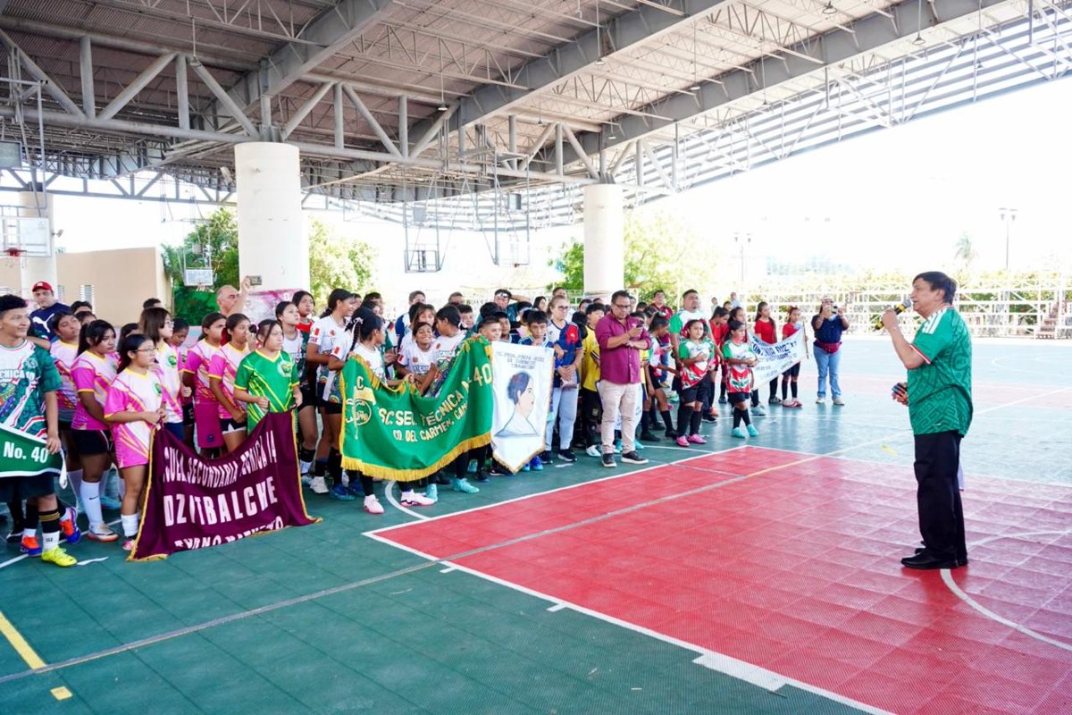 PARTICIPAN ESTUDIANTES DE NIVEL BÁSICO EN TORNEO DE FÚTBOL RUMBO A LA ETAPA NACIONAL DEL MUNDIALITO ESCOLAR 2026