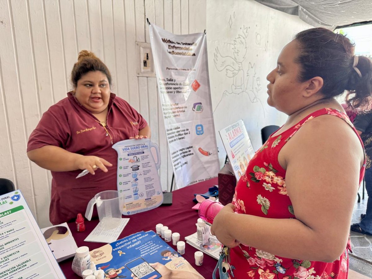 ATENCIÓN PERMANENTE CON SALUD EN TU BARRIO EN EL MUNICIPIO DE CARMEN