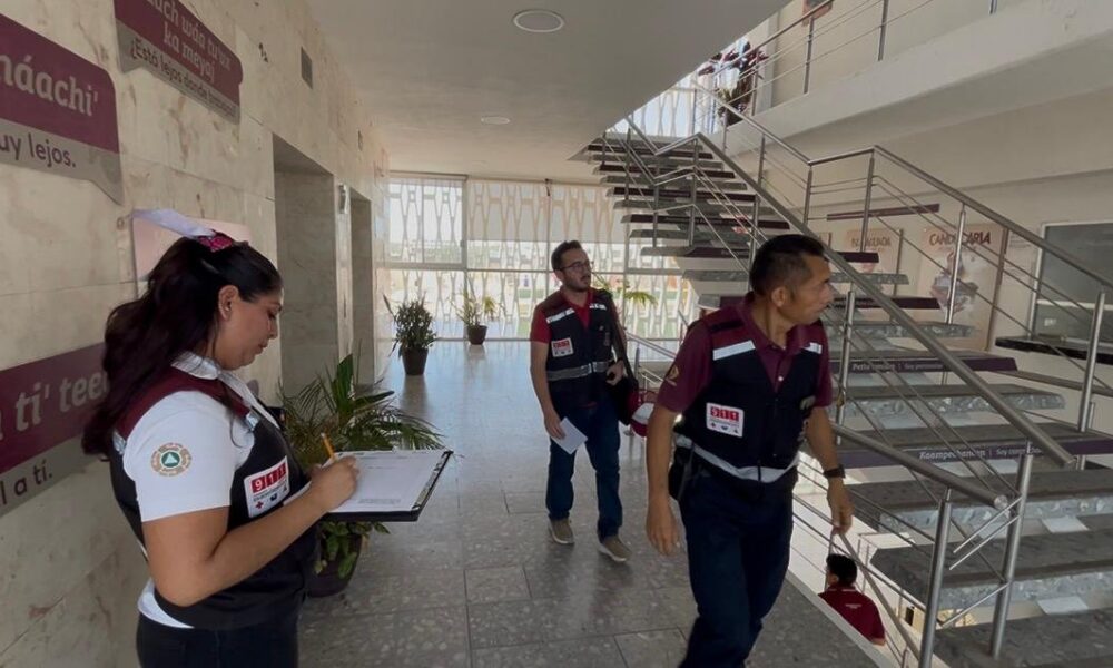 CAMPECHE FORTALECE LA CULTURA DE LA PREVENCIÓN CON AMPLIA PARTICIPACIÓN CIUDADANA EN EL PRIMER SIMULACRO NACIONAL 2026