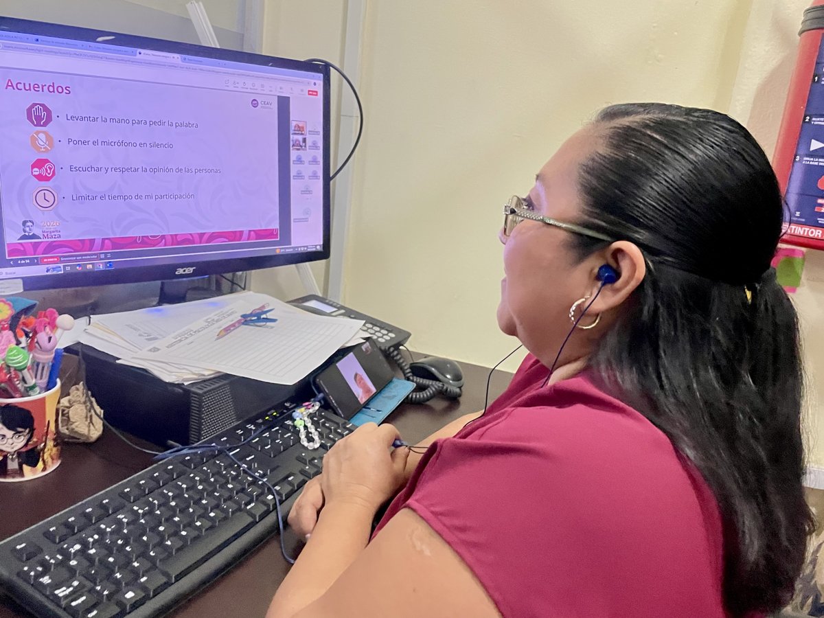 *LA UNIDAD DE ASISTENCIA Y ATENCIÓN A VÍCTIMAS DEL INDAJUCAM PARTICIPA EN CURSO VIRTUAL SOBRE ATENCIÓN*