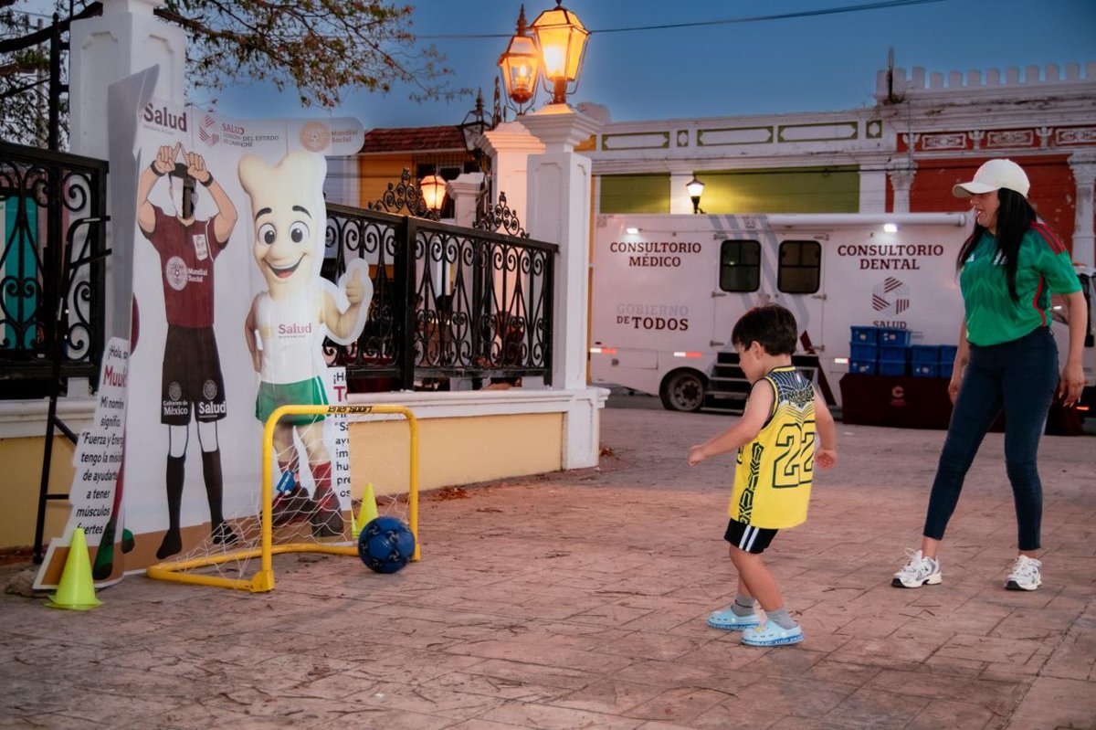 ATENCIÓN GRATUITA A CAMPECHANOS CON SALUD EN TU BARRIO EN SAN ROMÁN