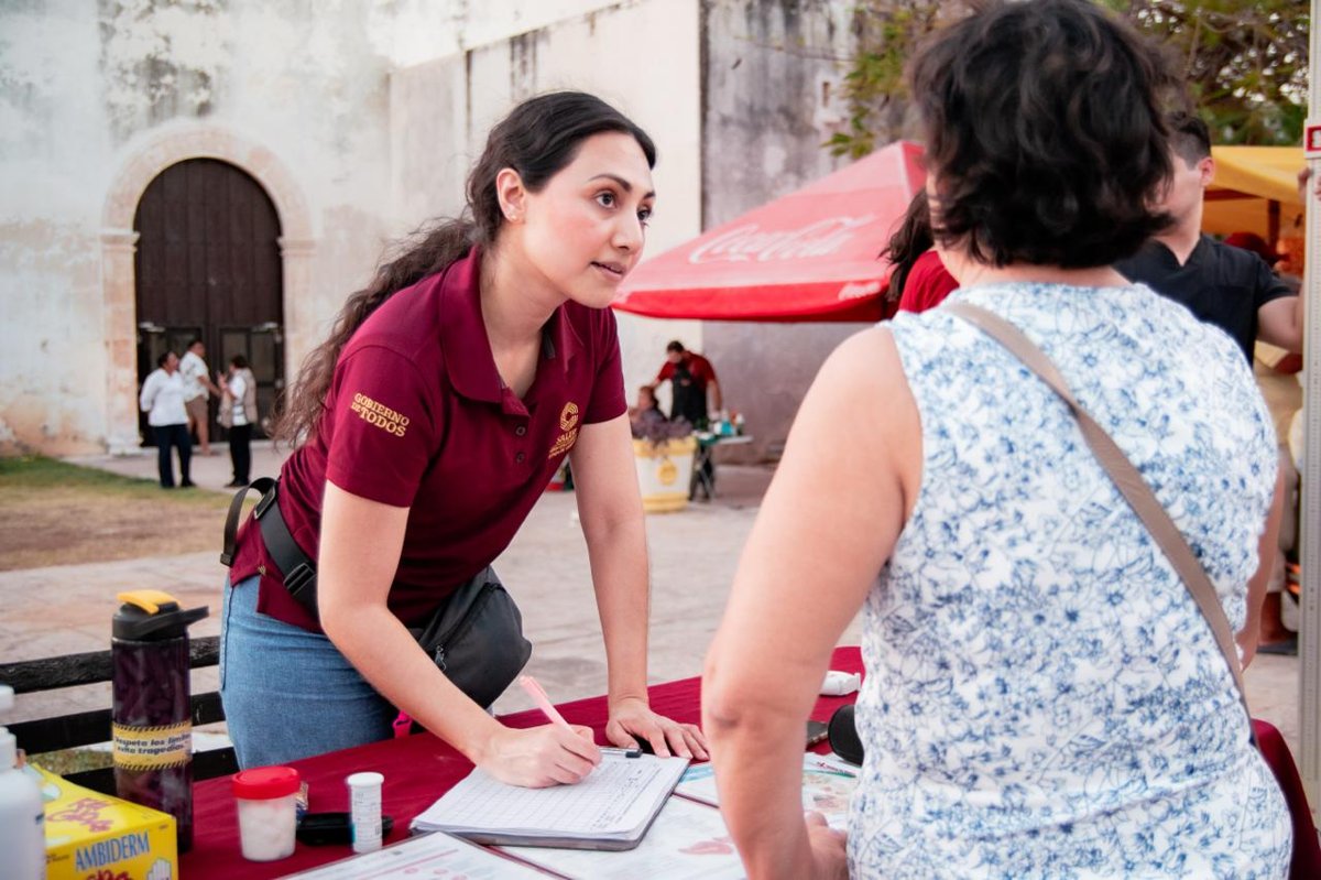 ATENCIÓN GRATUITA A CAMPECHANOS CON SALUD EN TU BARRIO EN SAN ROMÁN