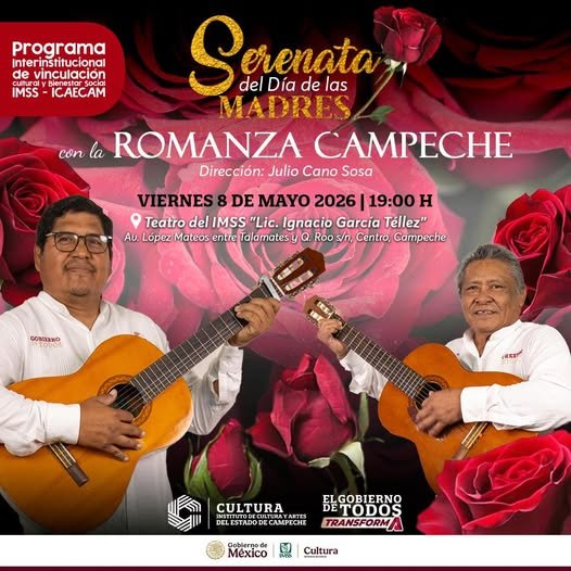 ICAECAM PRESENTARÁ FIN DE SEMANA MUSICAL DEDICADO A LAS MADRES